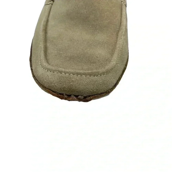 Cole Haan Nike air driving loafer moccasin slip on suede rubber sole - Picture 3 of 9